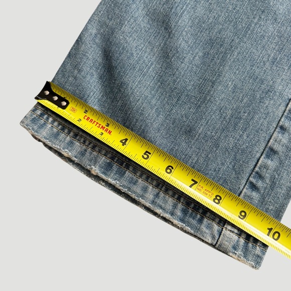 VTG Lucky Brand Juniper Flare Jeans Vintage Y2K Women's sz 8 29 Distressed USA - Picture 14 of 16